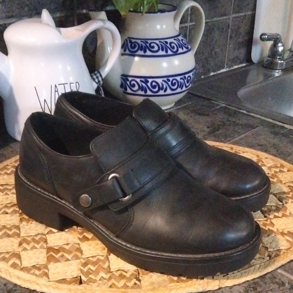 HARLEY DAVIDSON MOTORCYCLE SHOES WITH BUCKLE